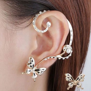 Show Elegance with Crystal Ear Piercing from Piercebody,com