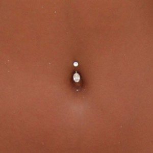 Navel rings can make your belly 